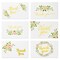 Thank You Notes with Envelopes - 4 x 6 In, Pink Rose Floral, 48-Pack - Gold Foil Accents for Wedding Thank You, Bridal Shower & Baby Shower